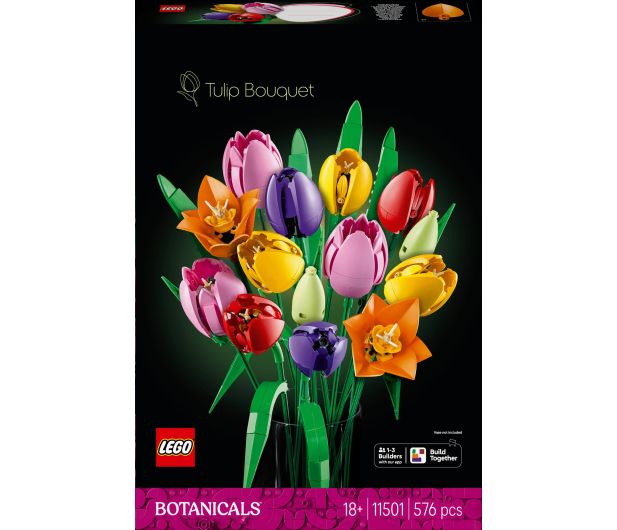LEGO BOTANICALS 11501 Bukiet tulipanów - 1473409 - zdjęcie